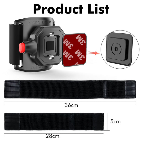 Universal Plastic Cycling Swivel Phone Holder